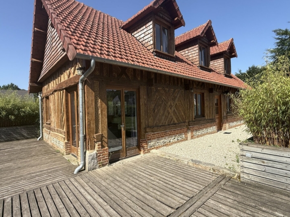 Charmante maison normande de qualité avec dépendance bien-être